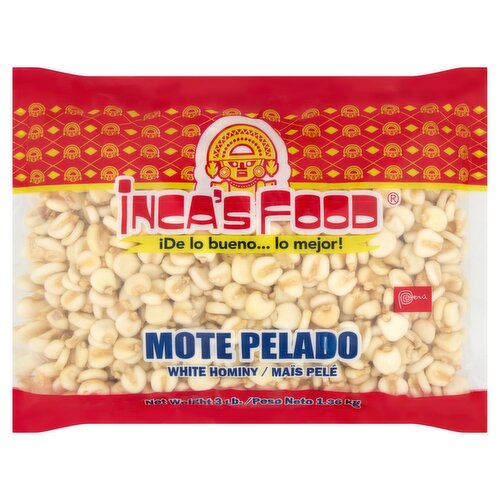 Inca's Food White Hominy, 3 lb