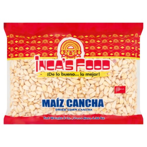 Inca's Food Dried Corn Cancha, 3 lb