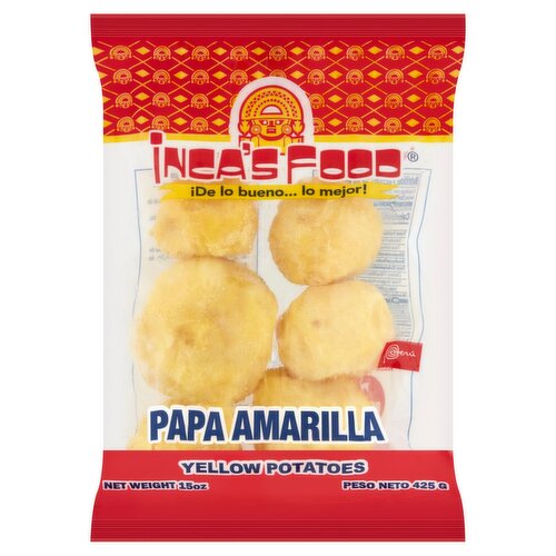 Inca's Food Yellow Potatoes, 15 oz