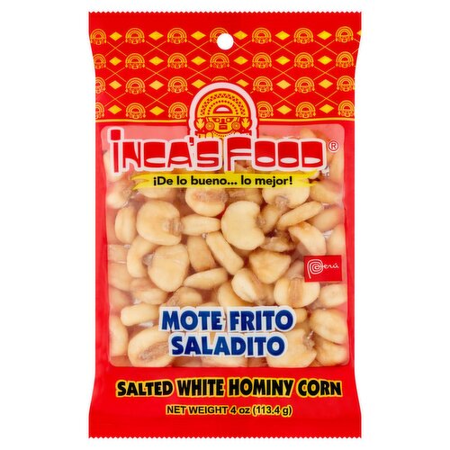 Inca's Food Salted White Hominy Corn, 4 oz