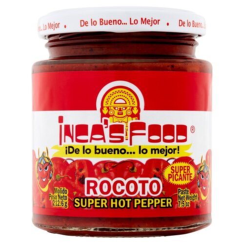 Inca's Food Rocoto Super Hot Pepper Paste, 7.5 oz