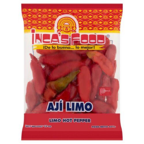 Inca's Food Limo Hot Pepper, 15 oz