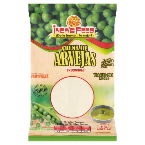 Inca's Food Toasted Peas Flour, 6.35 oz