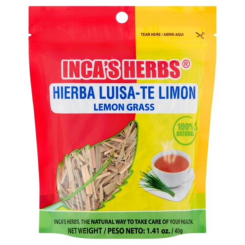 Inca's Herbs Lemon Grass, 1.41 oz