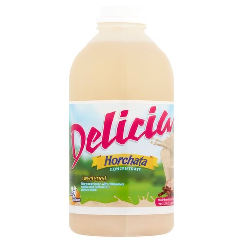 Delicia Sweetened Horchata Concentrate, 32 fl oz