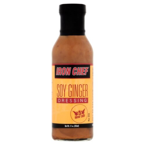 Iron Chef Soy Ginger Dressing, 12 oz