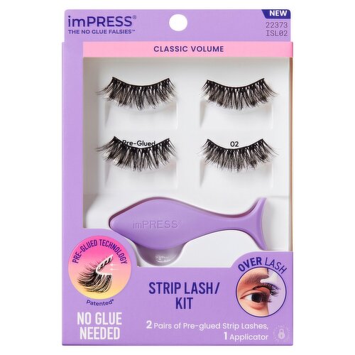 ImPress Classic Volume Pre-Glued Strip Lash/ Kit
