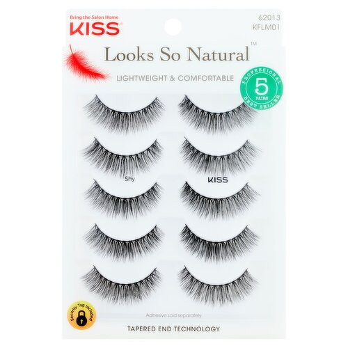 Kiss Looks So Natural Lashes, 5 pair