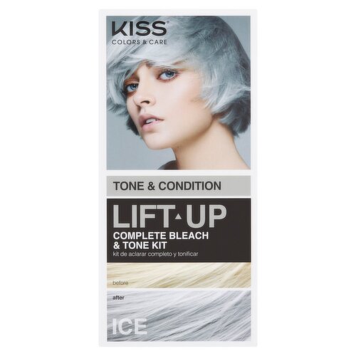 Kiss Tone & Condition Lift Up Complete Bleach & Ice Tone Kit