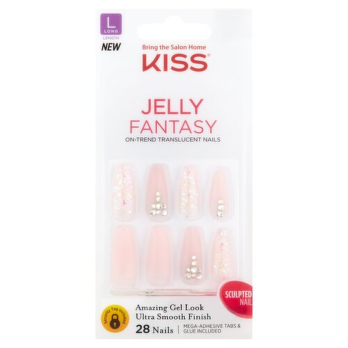 Kiss Jelly Fantasy Long Length Nail Kit