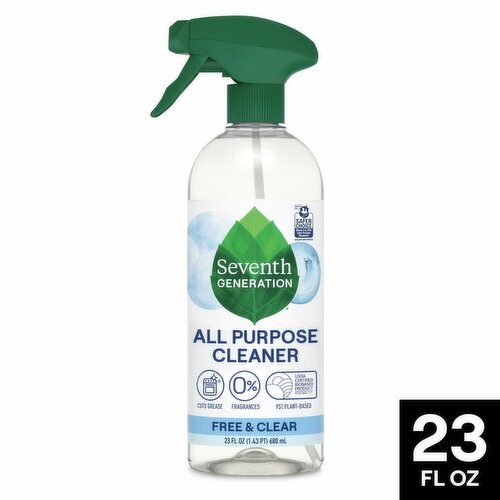 Seventh Generation Free & Clear All Purpose Cleaner, 23 fl oz