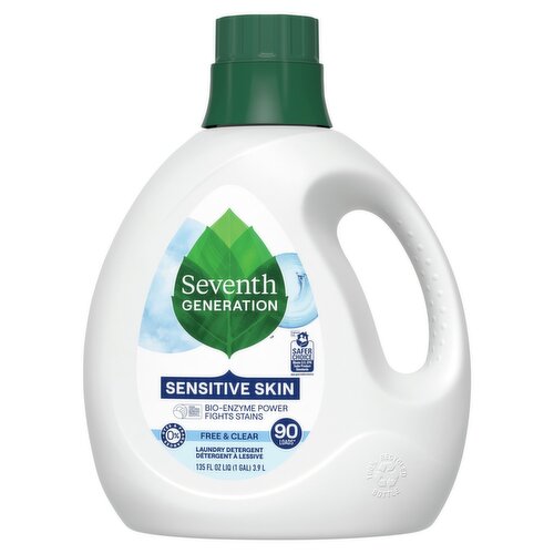 Seventh Generation Sensitive Skin Laundry Detergent, 90 loads, 135 fl oz