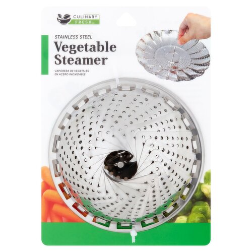 Jacent Culinary Fresh Stainless Steel Vegetable Steamer