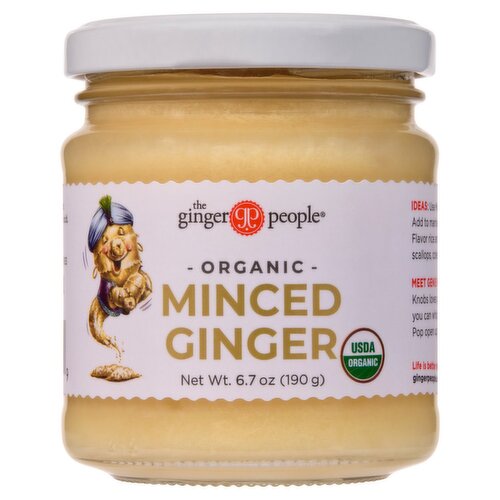 The Ginger People Organic Minced Ginger, 6.7 oz