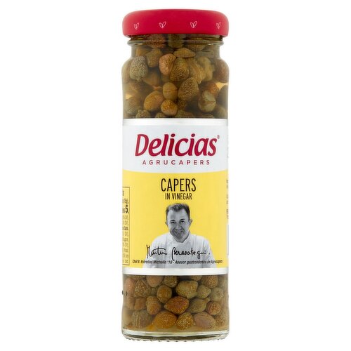 Agrucapers Delicias Capers in Vinegar, 3.5 oz