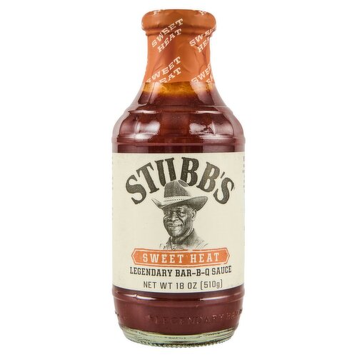 Stubb's Sweet Heat Legendary Bar-B-Q Sauce, 18 oz