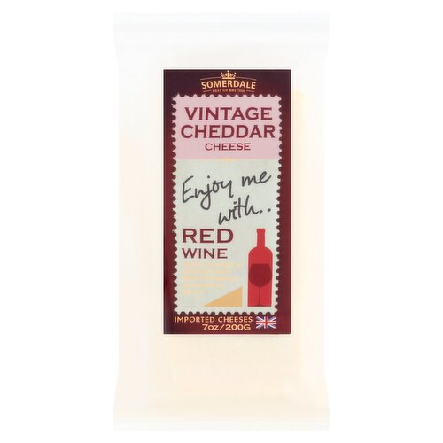 Somerdale Vintage Cheddar Cheese, 7 oz