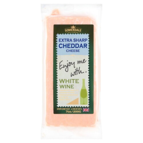 Somerdale Extra Sharp Cheddar Cheese, 7 oz