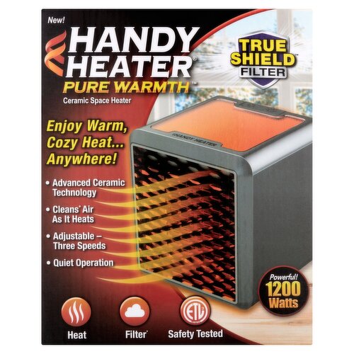 Handy Heater Pure Warmth Ceramic Space Heater