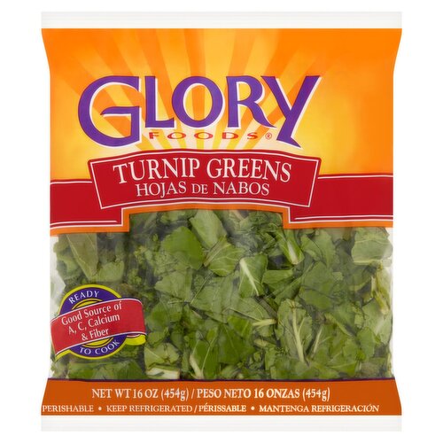 Glory Foods Turnip Greens, 16 oz