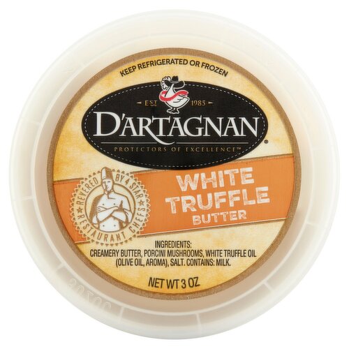 D'Artagnan White Truffle Butter, 3 oz