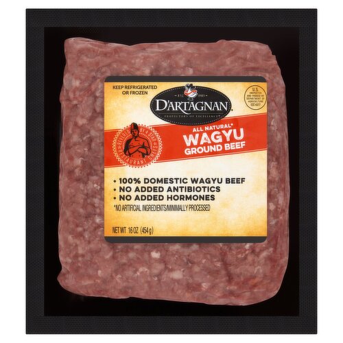 D'Artagnan All Natural Wagyu Ground Beef, 16 oz