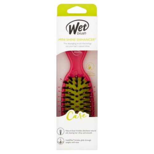 Wet Brush Care Mini Shine Enhancer Detangling Brush