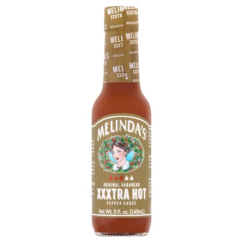 Melinda's Original Habanero Xxxtra Hot Pepper Sauce, 5 fl oz
