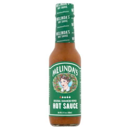 Melinda's Original Habanero Pepper Hot Sauce, 5 fl oz