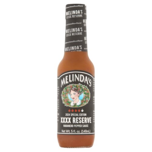 Melinda's XXXX Reserve Habanero Pepper Sauce, 5 fl oz