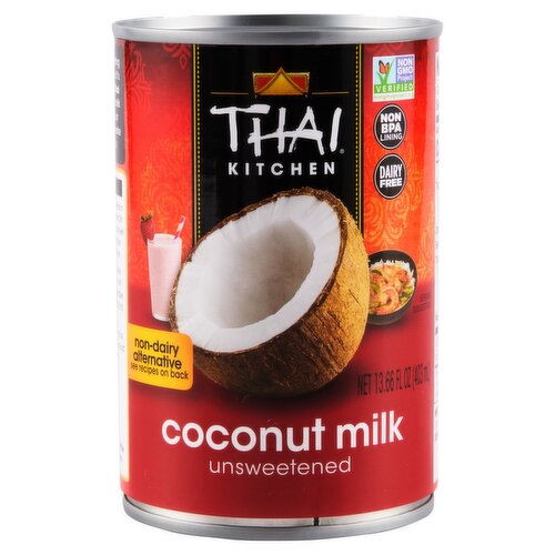 Thai Kitchen Unsweetened Coconut Milk, 13.66 fl oz