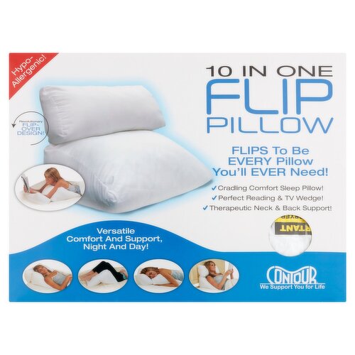 Contour 10 in One Flip Pillow