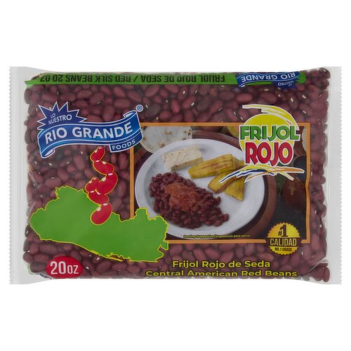 Rio Grande Foods Central American Red Silk Beans, 20 oz