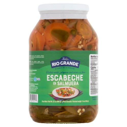 Rio Grande Escabeche En Salmuera, 32 oz