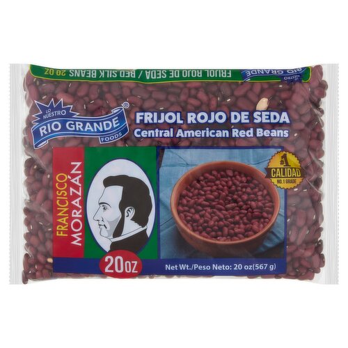 Rio Grande Foods Central American Red Silk Beans, 20 oz