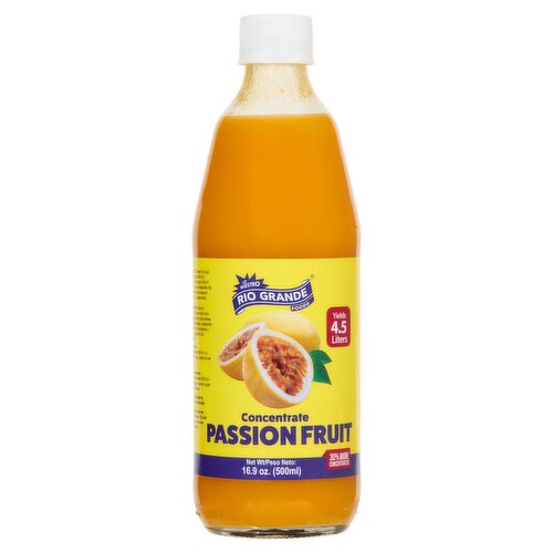 Rio Grande Foods Passion Fruit Concentrate Juice, 16.9 oz