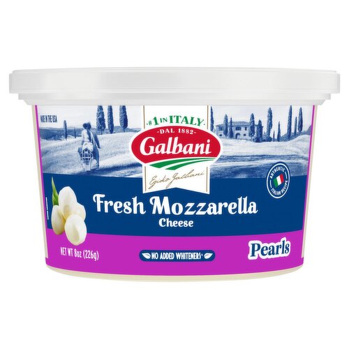 Galbani Pearls Fresh Mozzarella Cheese, 8 oz