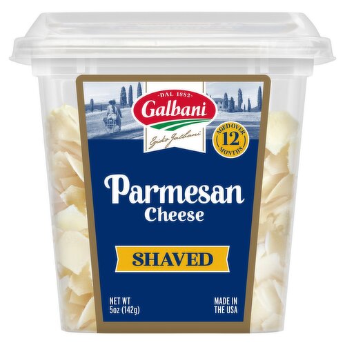 Galbani Shaved Parmesan Cheese, 5 oz