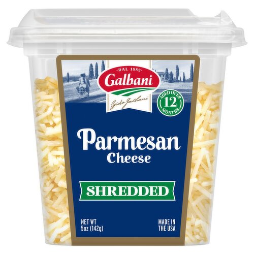 Galbani Shredded Parmesan Cheese, 5 oz