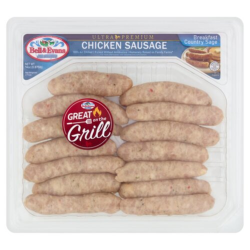 Bell & Evans Breakfast Country Sage Chicken Sausage, 14 oz