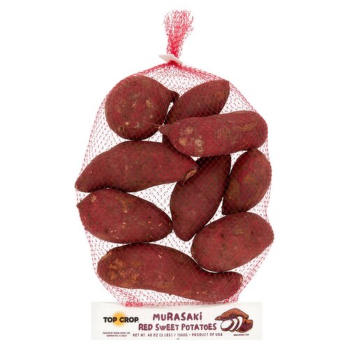 Top Crop Murasaki Red Sweet Potatoes, 48 oz