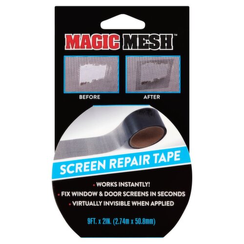 Magic Mesh 9Ft. x 2In. Screen Repair Tape