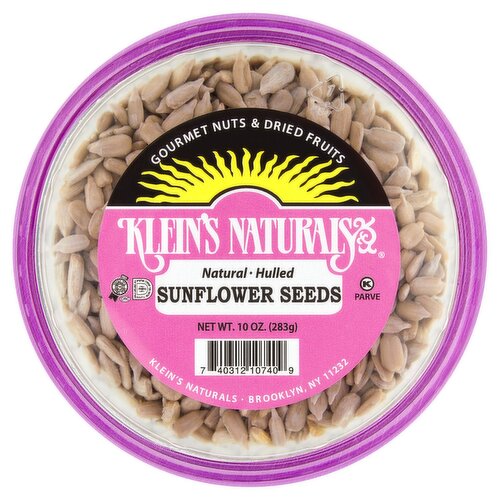 Klein's Naturals Natural Hulled Sunflower Seeds, 10 oz