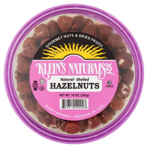 Klein's Naturals Natural Shelled Hazelnuts, 10 oz