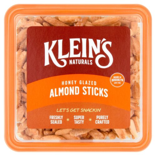 Klein's Naturals Honey Glazed Almonds Sticks, 7 oz