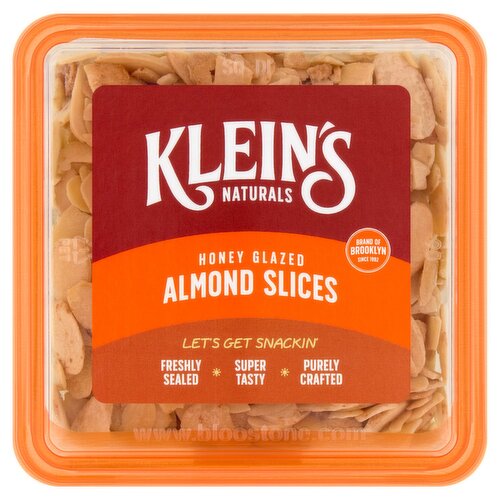 Klein's Naturals Honey Glazed Almond Slices, 6 oz