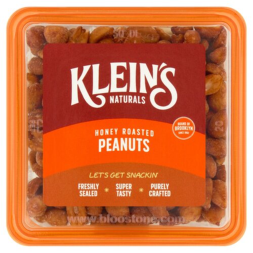 Klein's Naturals Honey Roasted Peanuts, 7 oz