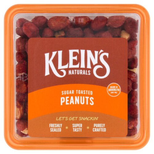 Klein's Naturals Sugar Toasted Peanuts, 7 oz