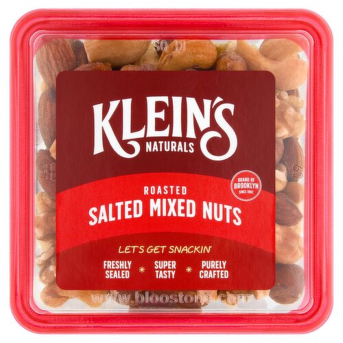 Klein's Naturals Roasted Salted Mixed Nuts, 7 oz