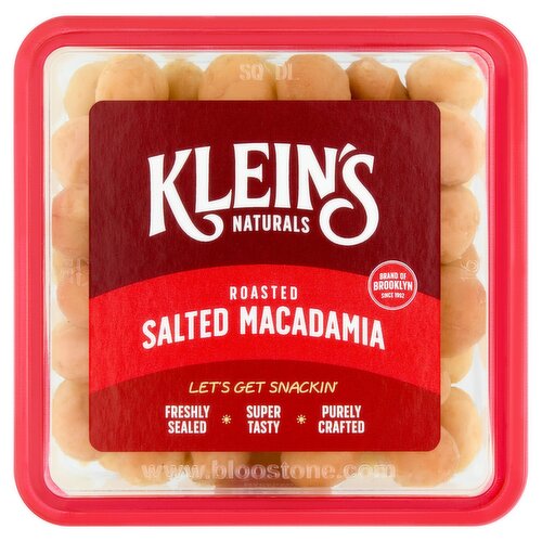 Klein's Naturals Roasted Salted Macadamia, 5 oz